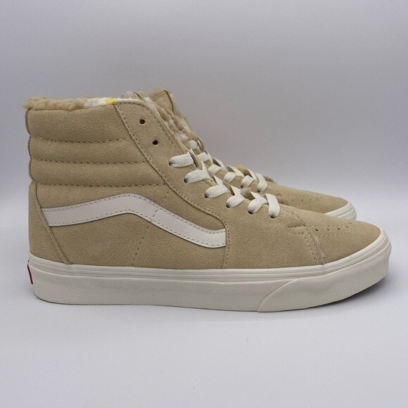 Vans Sk8 Hi Cozy Hug Biscotti Women's Sneakers  |  Size: 9.5 - Picture 1 of 14